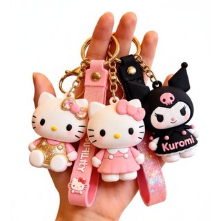 Chaveiro Hello Kitty 3D Premium Fofo Mochila Kawaii Geek