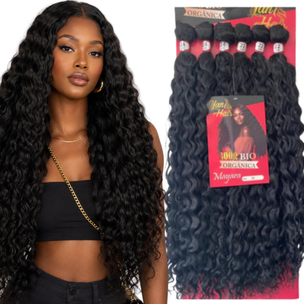 Cabelo Cacheado Para Entrelace Bio Orgânico Mayara Longo Lindíssimo