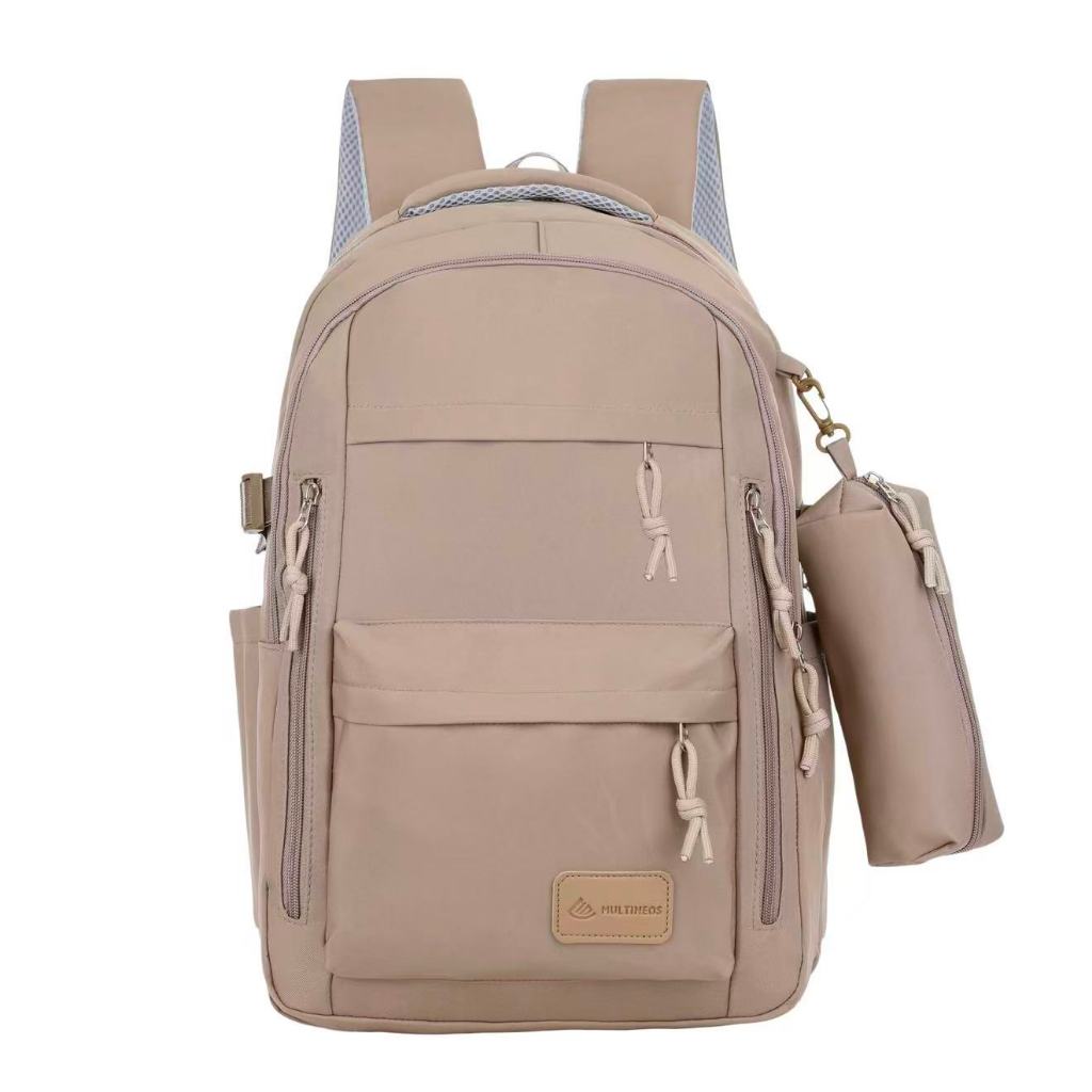 Mochila Bolsa Feminina Masculino Escolar Com Estojo Passeio Coreano Grande Capacidade Impermeável