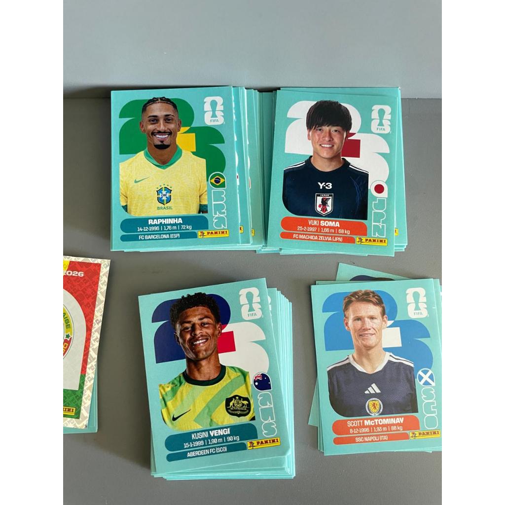 kit 30 Cromos Faltantes Figurinhas Faltantes Copa Do Mundo 2026