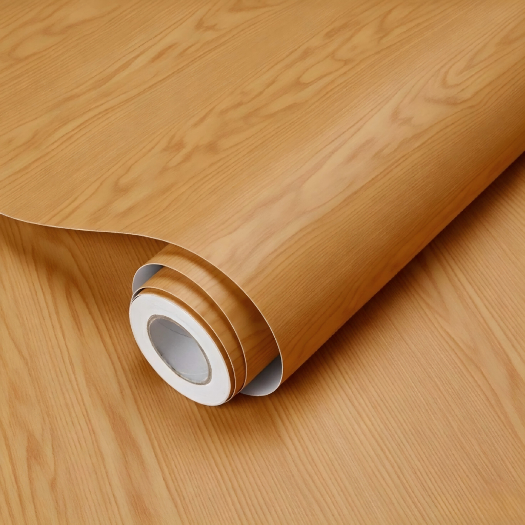 Papel de Parede Madeira nó Escuro Texturizado PREMIUM Rolo 5M Sala Quarto
