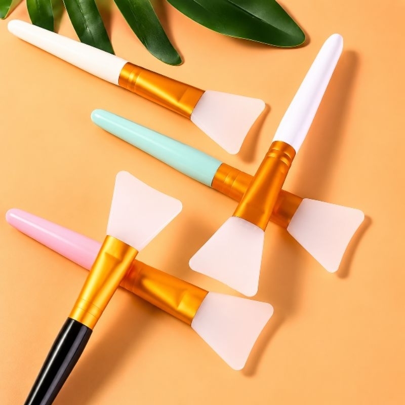 Pincel Espátula Silicone Skincare Aplicar Máscara Facial Argila
