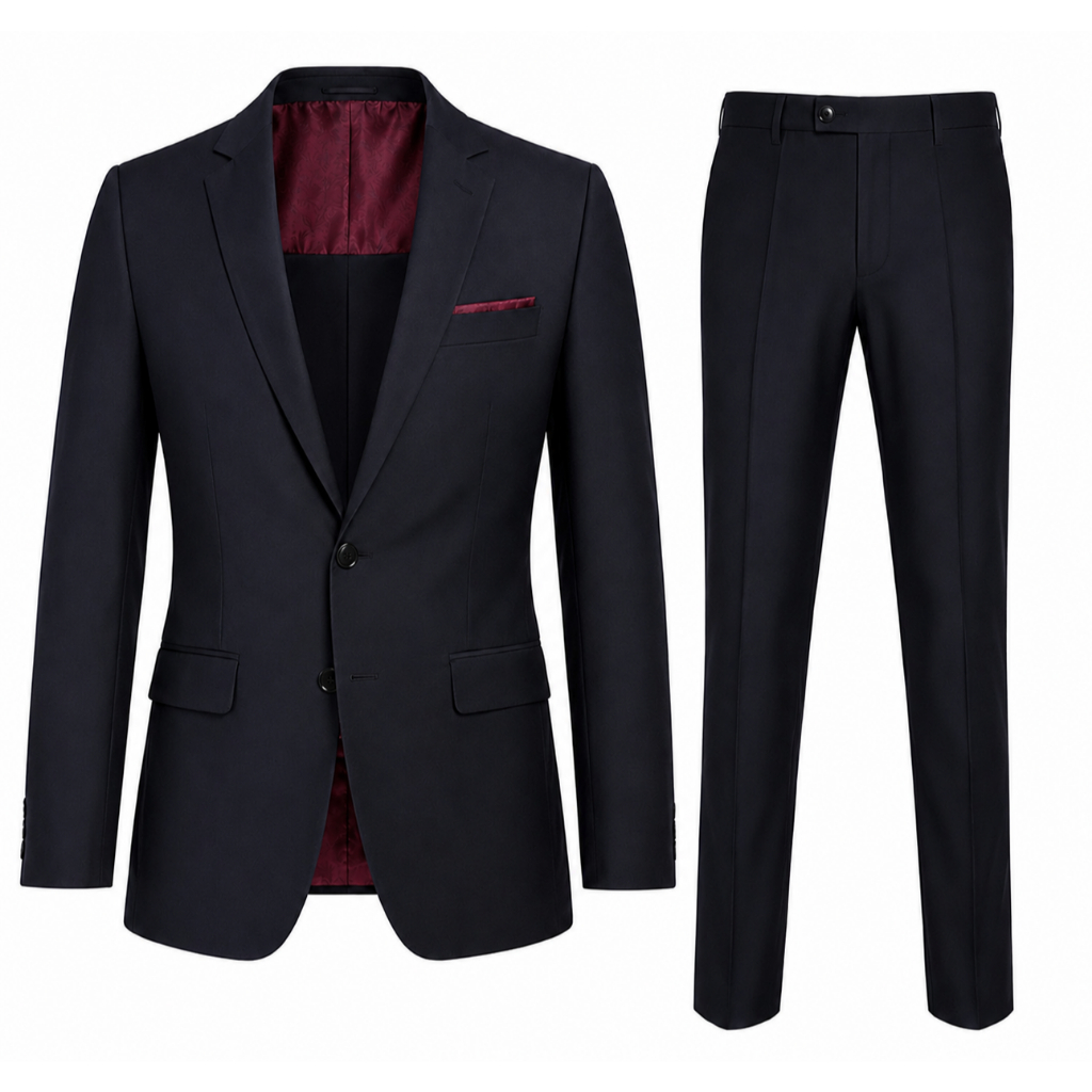 Terno Completo Social Masculino Slim Microfibra Paletó + Calça - Mega Oferta