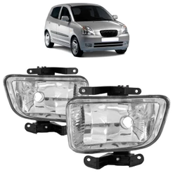 Par Farol Milha Auxiliar Picanto 2005 2006 2007 2008 Neblina Lente Lisa Acrilico