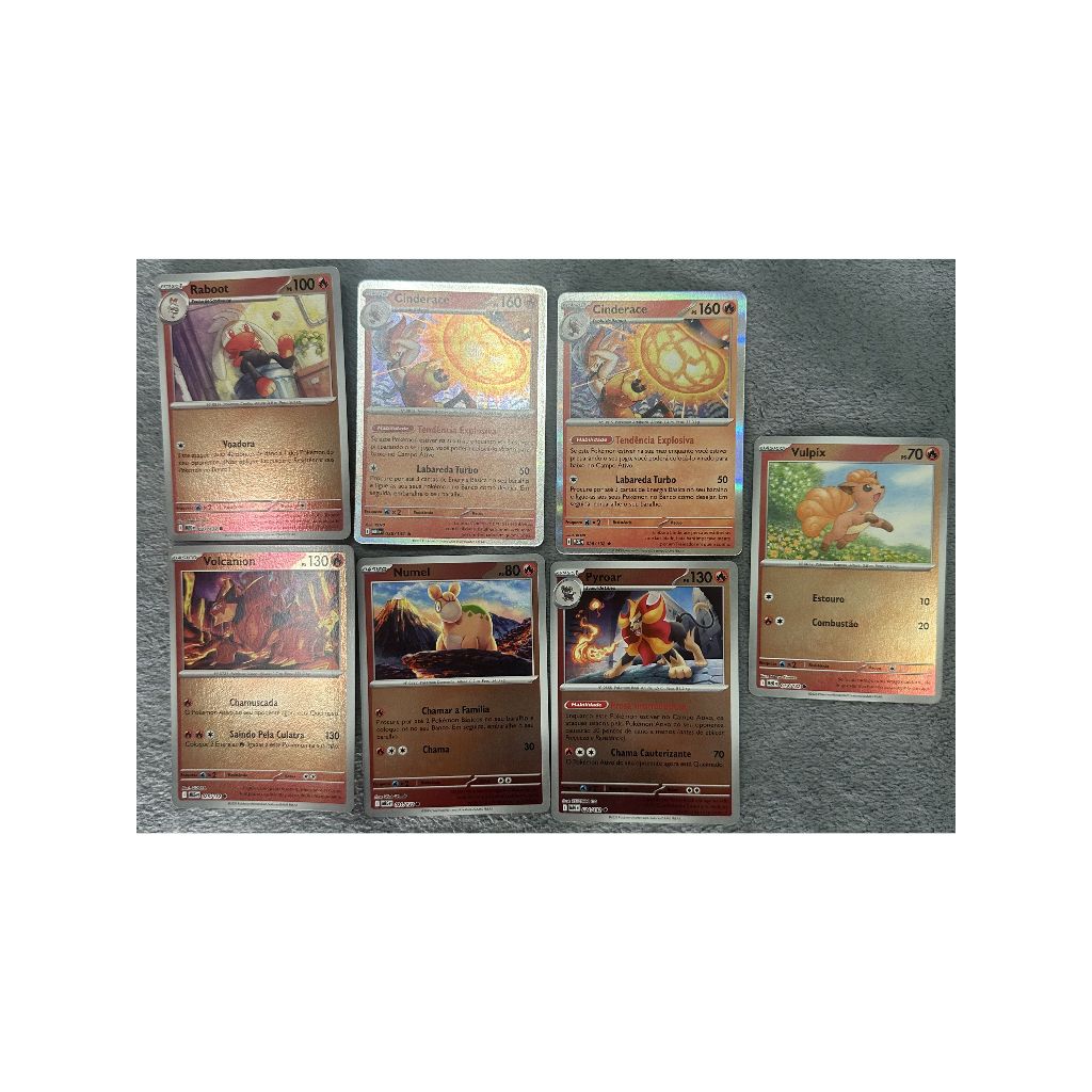 Pokémon TCG Mega Evolução (ME1/132) | Reverse Holo e Holo Fire | Complete seu Master Set | Original Copag