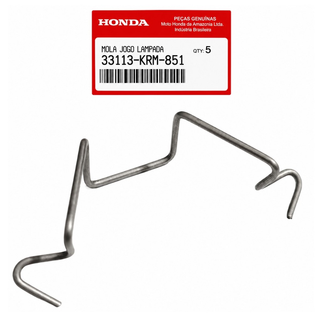 Mola Lâmpada Farol Bros 150 2013 Á 2015, Bros 160 2016 Á 2024 Honda