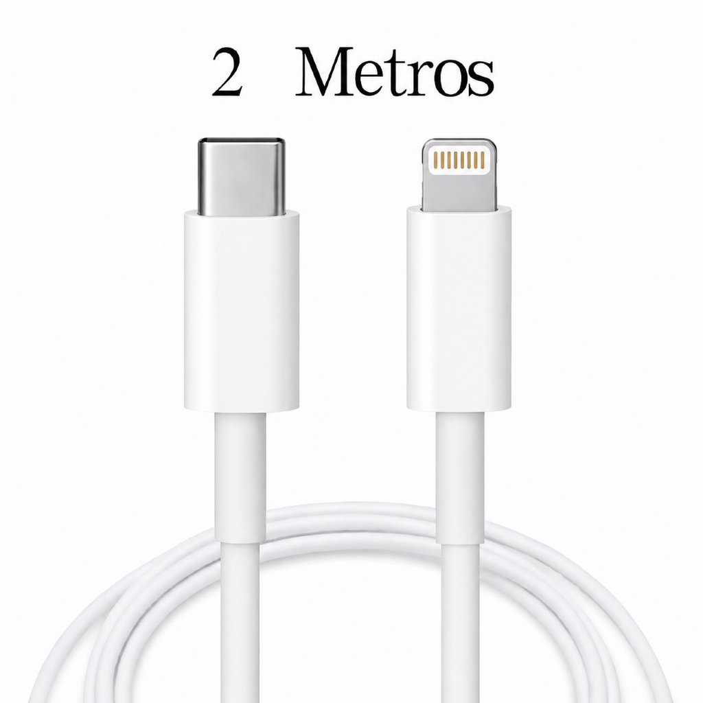 Cabo USB-C para Lightning Super Rápido PD Compatível iPhone 8 11 12 13 14 Pro M