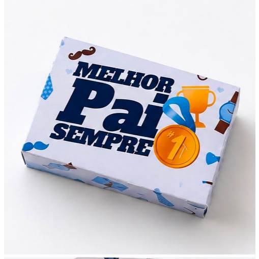 Kit Caixinha Personalizada Dia dos Pais / Lembrancinhas para doces