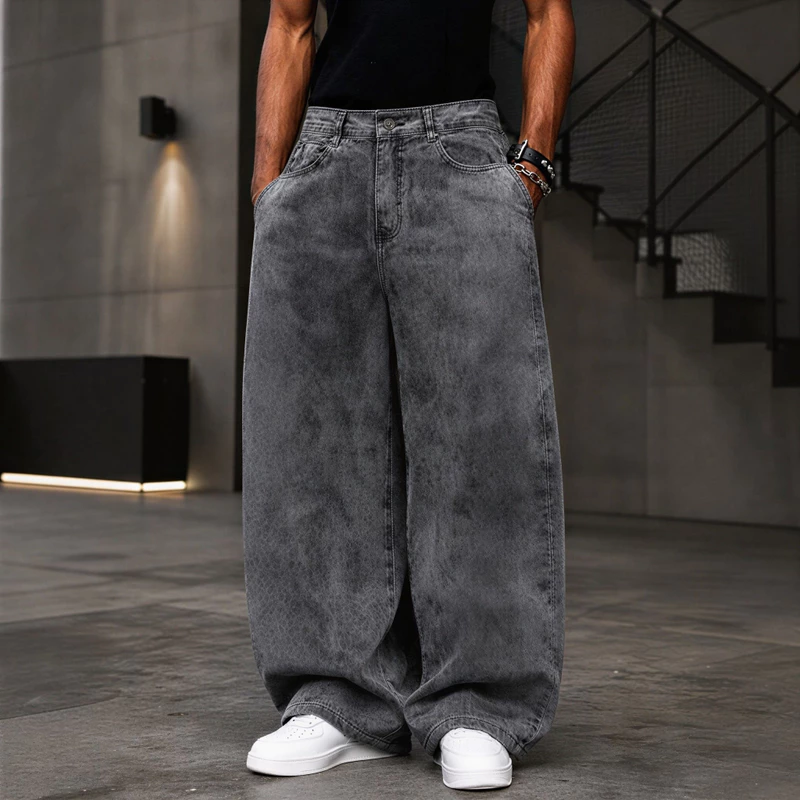 Calça Jeans Baggy Masculina - Estilo e Conforto! 🛹