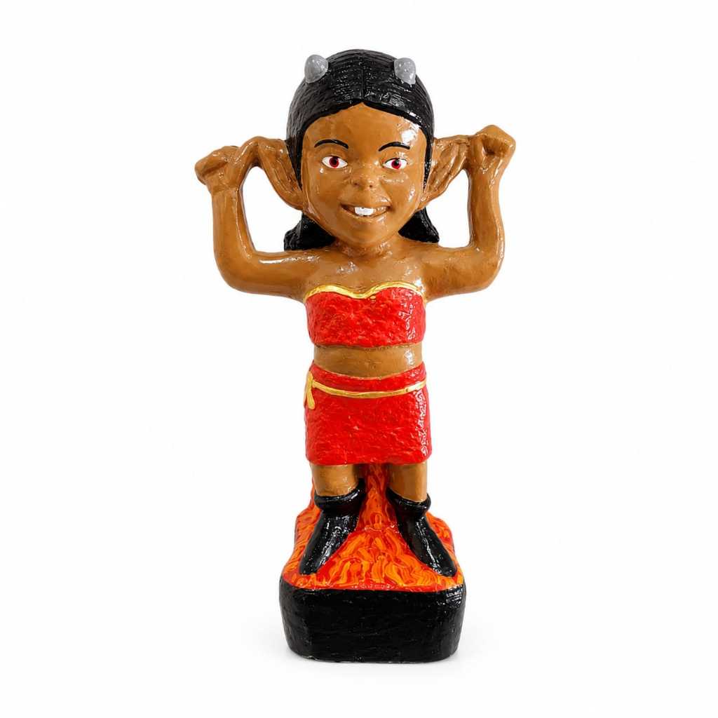 IMAGEM DE POMBO GIRA MIRIM 25CM UMBANDA E CANDOMBLE — imagem 2 de 2