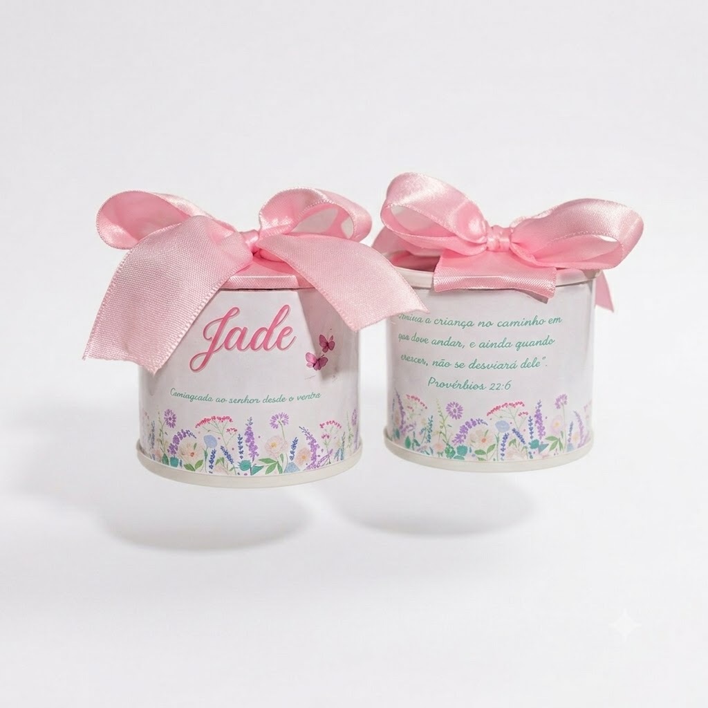 Kit Tubolatas Personalizadas | Chá revelação |  Maternidade | Lembrancinhas | 5x6 | Qualquer tema