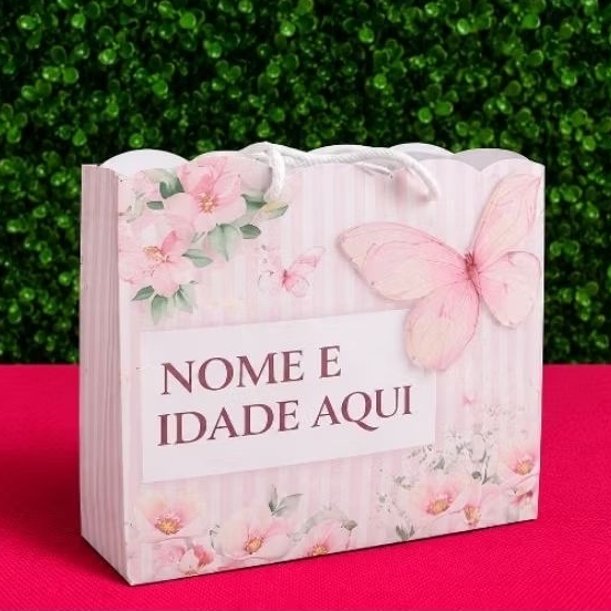 Sacolinha Personalizada para aniversário infantil | lembrancinhas com nome | vários temas disponíveis
