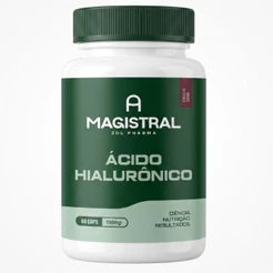 Ácido Hialurônico 150mg Em Cápsulas Original Suplemento Pele Beleza A Magistral Vitaminas