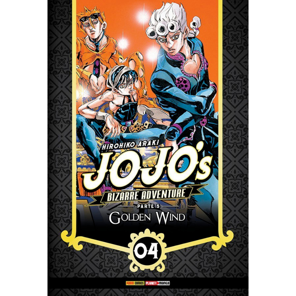 Mangá - Jojos Bizarre Adventure 04 - Parte 5: Golden Wind - Novo/Lacrado