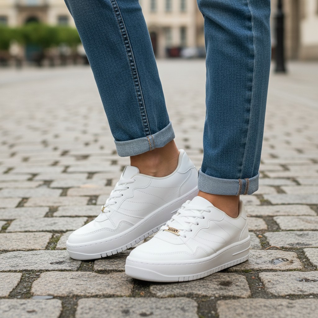 Tenis Vizzano Feminino Casual Plataforma Alta Original