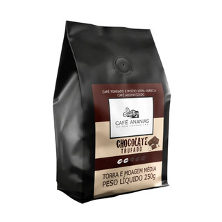 Café Ananias em pó  para coador aroma chocolate contem 250 gramas