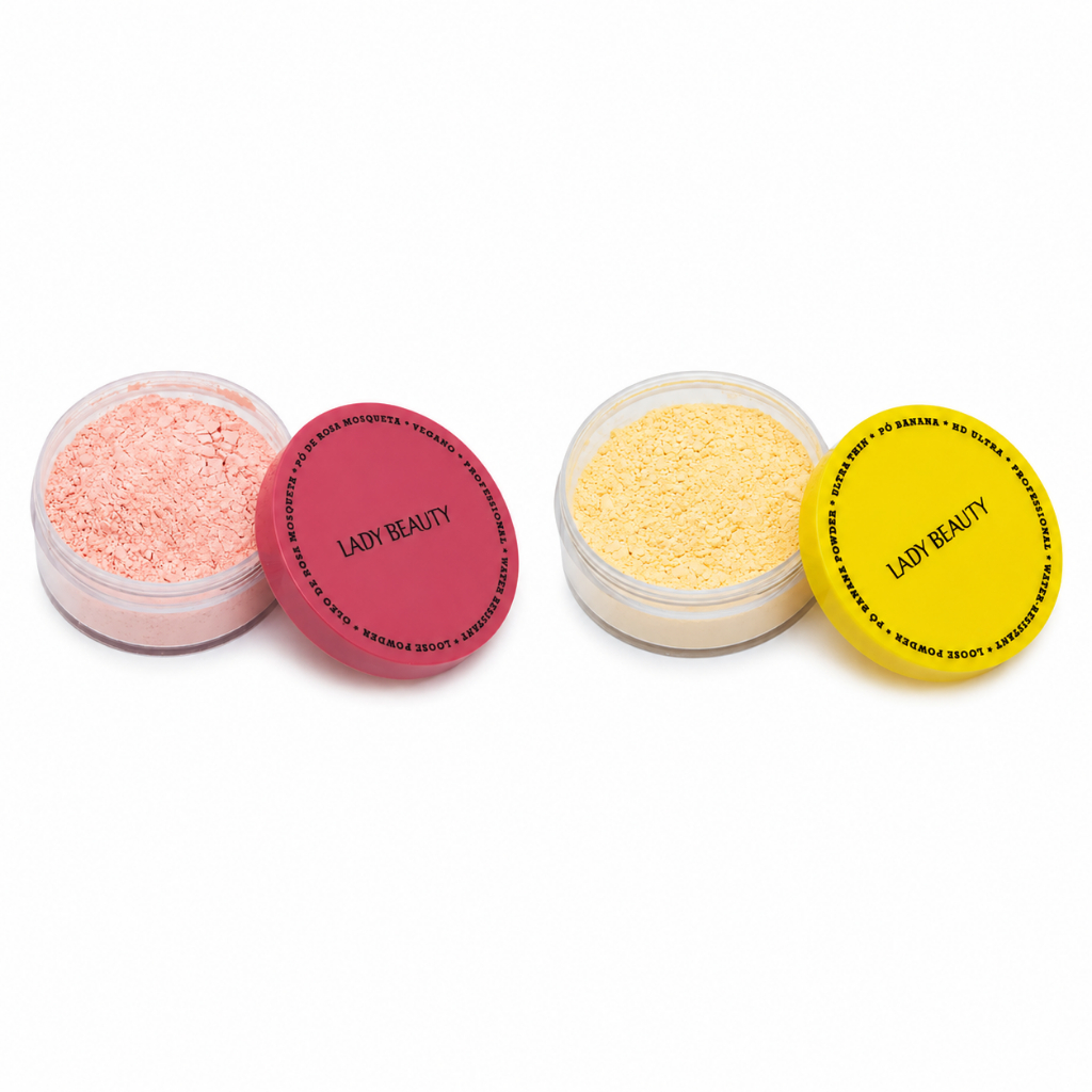 Kit 2 Po Solto Finalizador Lady Beauty Rosa Mosqueta E Banana