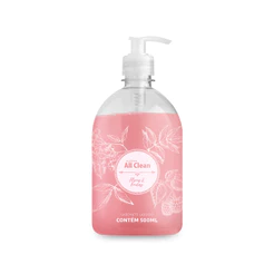 Sabonete Líquido Flores e Frutas Pump 500ml All Clean