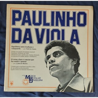 LP Paulinho da Viola - História da MPB Grandes Compositores - 1983 -Disco de Vinil Original