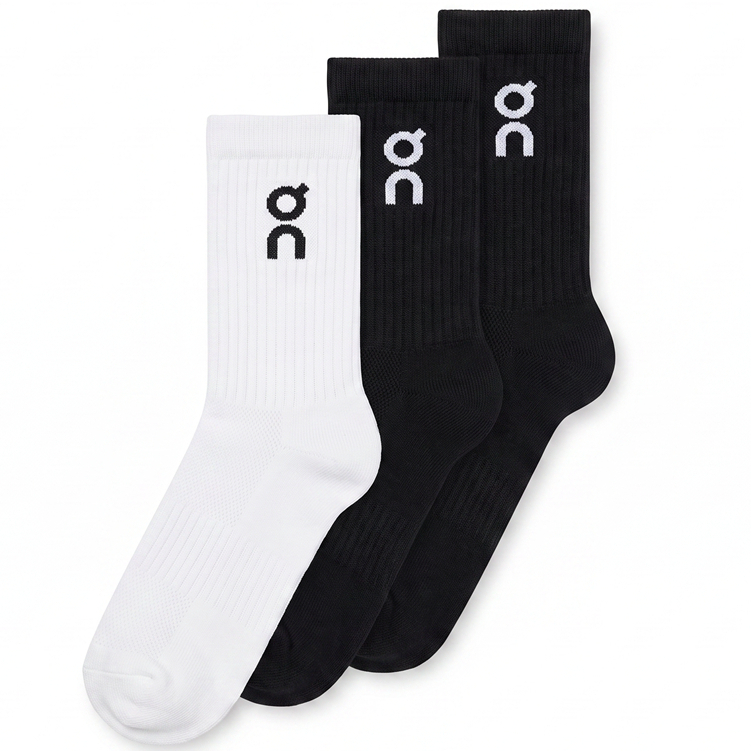Kit 8 Pares Meias Esportivas Unissex Corrida Academia 100% Algodão Entrega Rápida