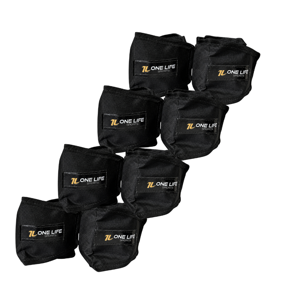 kit Caneleiras Profissional Peso Tornozeleira 2kg 3kg 4kg 5kg Musculação Academia Treino Cross