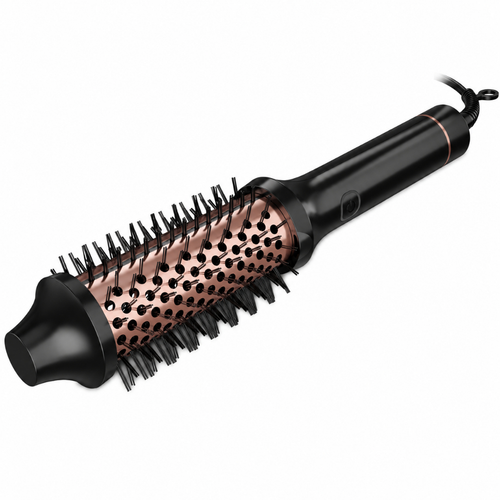 Escova Modeladora Íon Tourmaline 75W Bivolt PEC17A Cerâmica 38mm até 230°C Philco