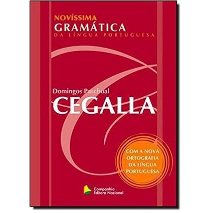 Novíssima gramatica da Língua Portuguesa - Por  Domingos Paschoal Cegalla