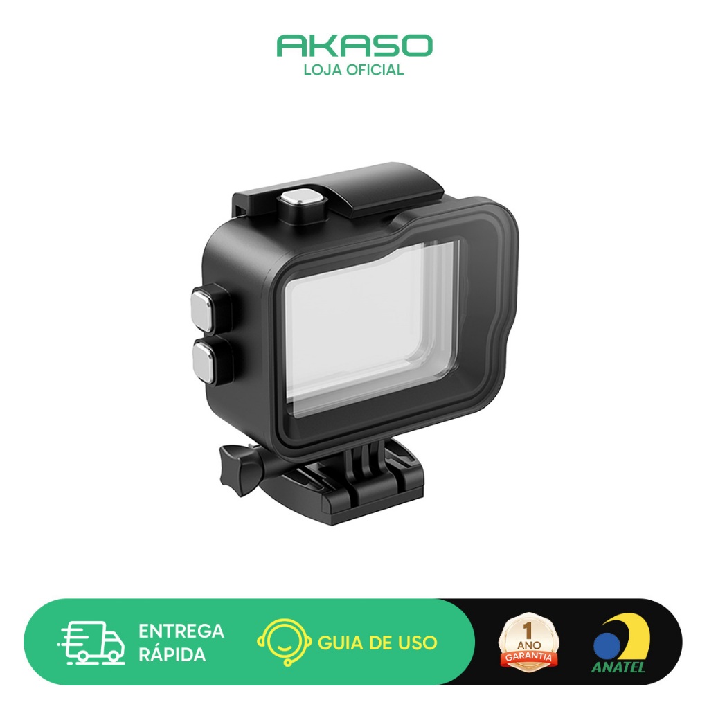 Case à Prova D'Água para Câmera Ação AKASO Brave 7