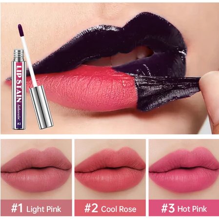 Batom Máscara Peeling Labial À Prova D'água Longa Duração Roxo - LAKERAIN