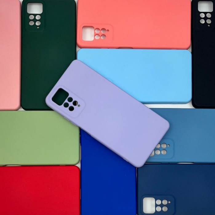 Capa para Xiaomi Redmi Note 11 Pro Silicone Proteção de Câmera Interior Aveludado Macia TPU Premium