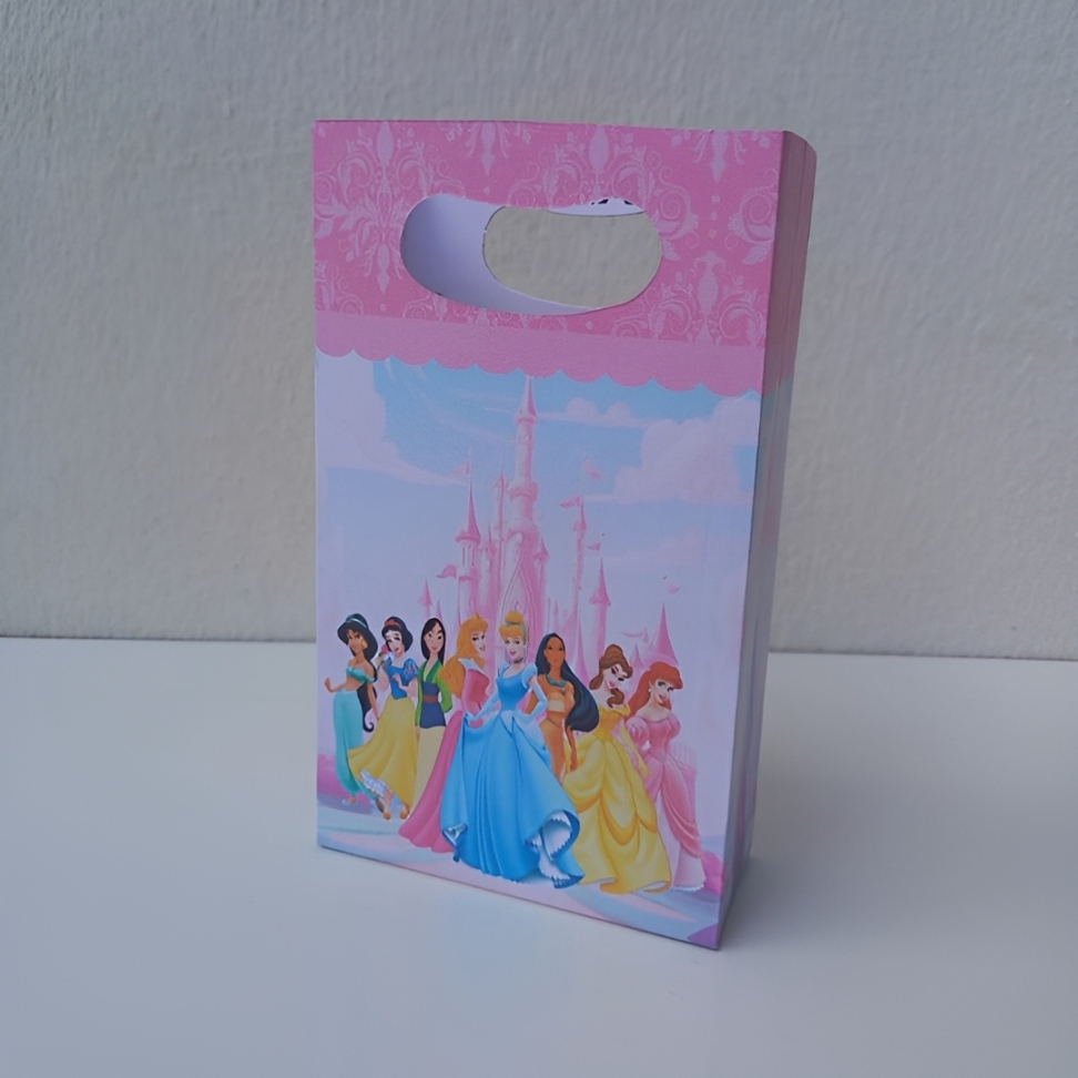 Sacolinha Surpresa Personalizada Princesas Disney Lembrancinhas para Festa Infantil