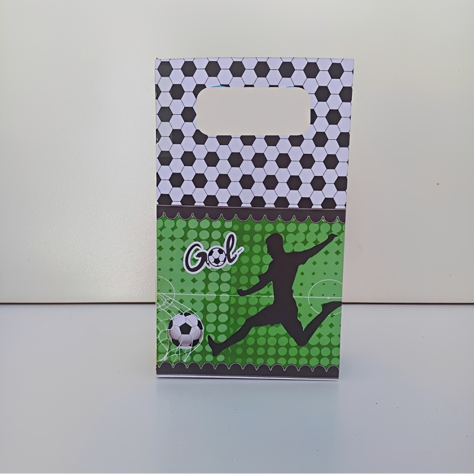 Sacolinha Surpresa Personalizada Futebol Lembrancinhas para Festa Infantil