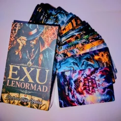 Exu Lenormand - Baralho Cigano de Exu - Baralho de Exu