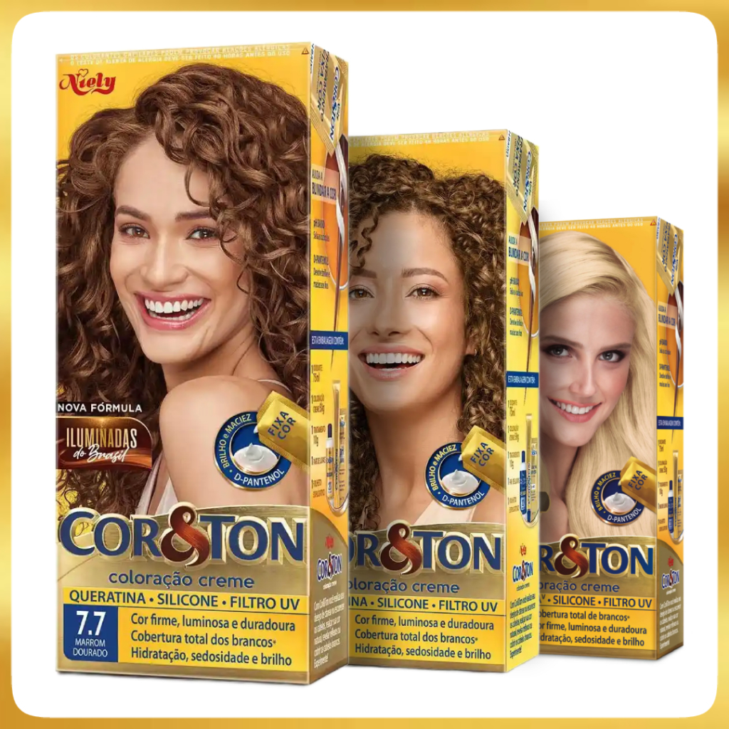 Coloração Tintura Cor&Ton Niely 95g