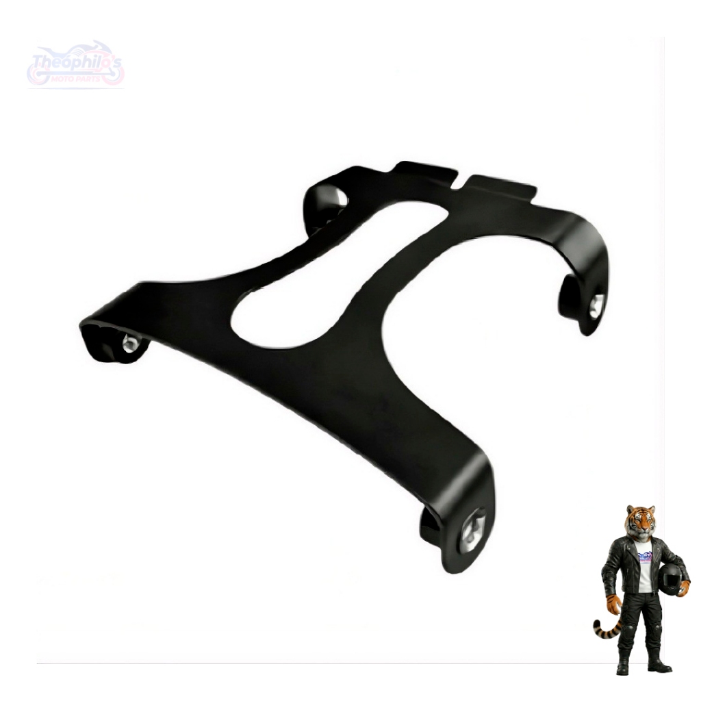 Suporte Aranha Alma do Paralama Parabarro Fixação Honda Titan Fan Start 160 2025 em Dianteiro