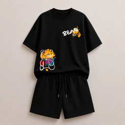 Conjunto Masculino Conjunto Menino Infantil Kit Conjunto Masculino infantil Bermuda + Camisa Kids
