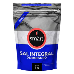 Sal Marinho Integral De Mossoró Grosso Smart 1kg