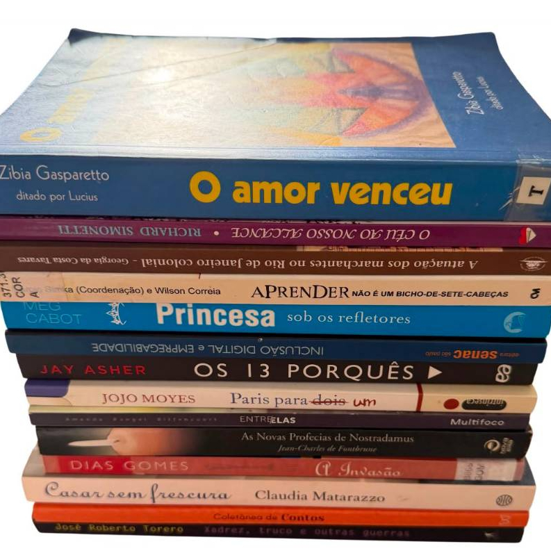 Livros Diversos | Feira de Livro | Mega Promoção de Livros | Romance, Autoajuda, Infantil e Mais Envio Rápido