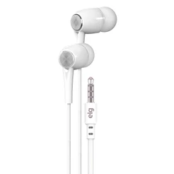 Fone de Ouvido Intra-Auricular, Conector P3 3,5mm, Microfone, Cabo 1,2 metros
