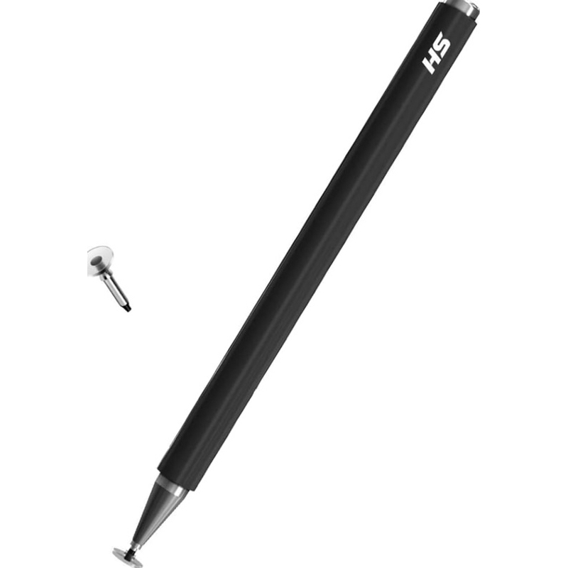 Caneta stylus capacitiva para telas touch (tablets, smartphones e notebooks) com