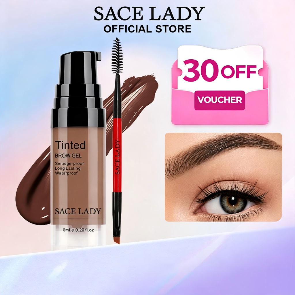 Lápis de Sobrancelhas em Gel SACE LADY – À Prova d’Água e de Longa Duração