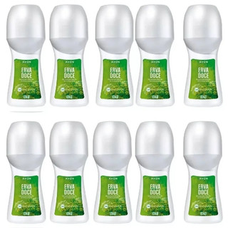 10 Un Roll-on Erva Doce 50ml Avon Pronta Entrega
