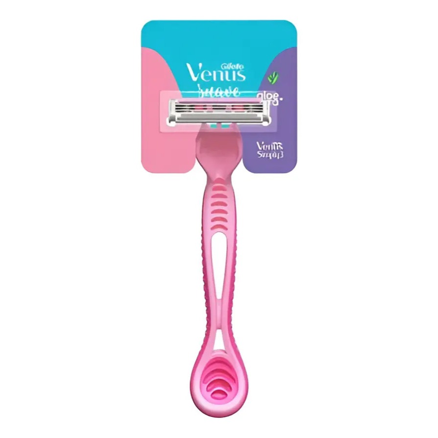 04 Aparelho Gillette Venus Suave 3 Laminas
