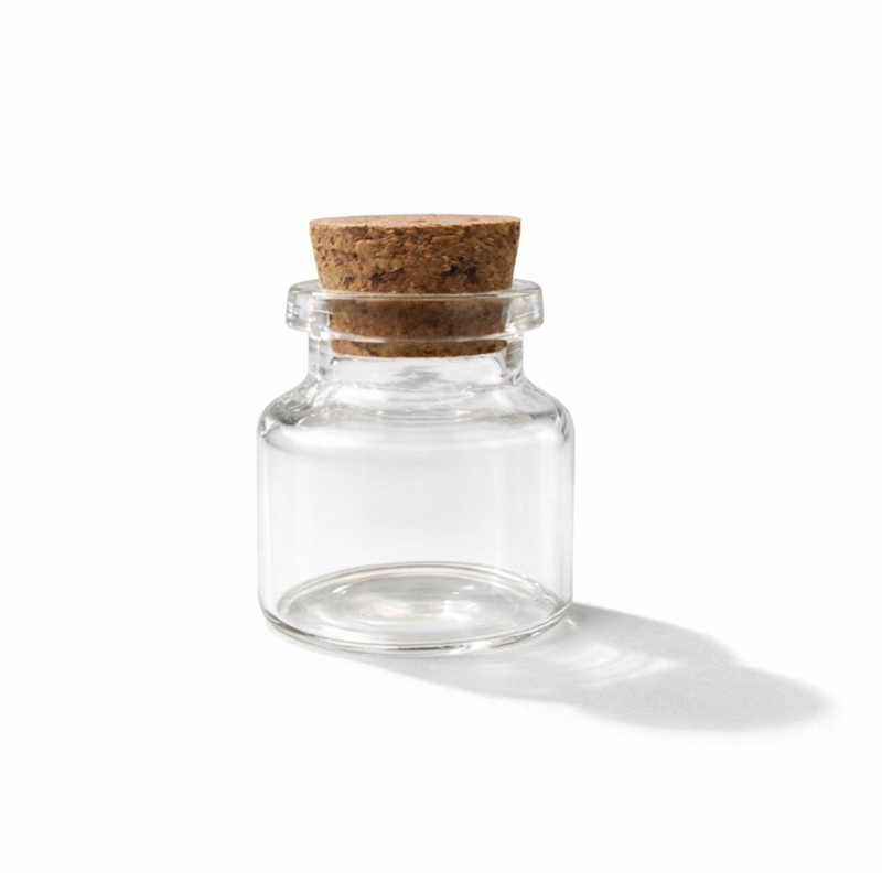 50 Vidro Penicilina 10ml / 20ml Com Rolha Para Lembrancinha Festa