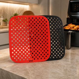 Tapete Quadrado De Silicone P/airfryer Universal Fritadeira