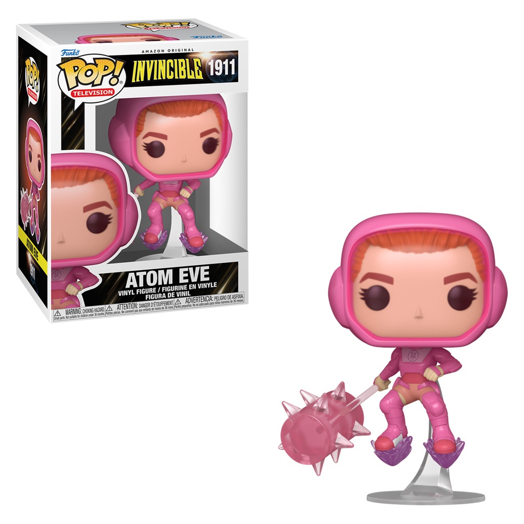 FUNKO POP TELEVISION INVINCIBLE - ATOM EVE 1911 NOVO ORIGINAL