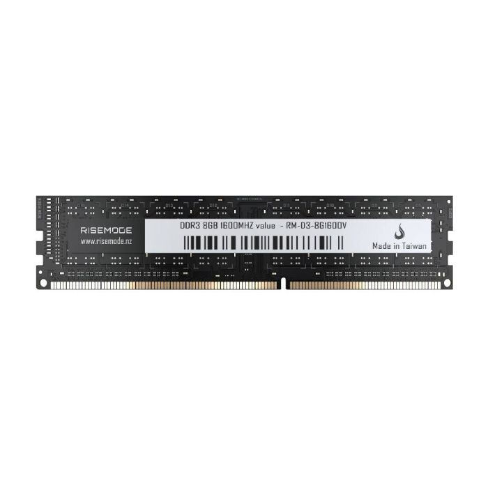 Memória RAM Rise Mode Value 8GB DDR3 1600MHz RM-D3-8G1600V Usada