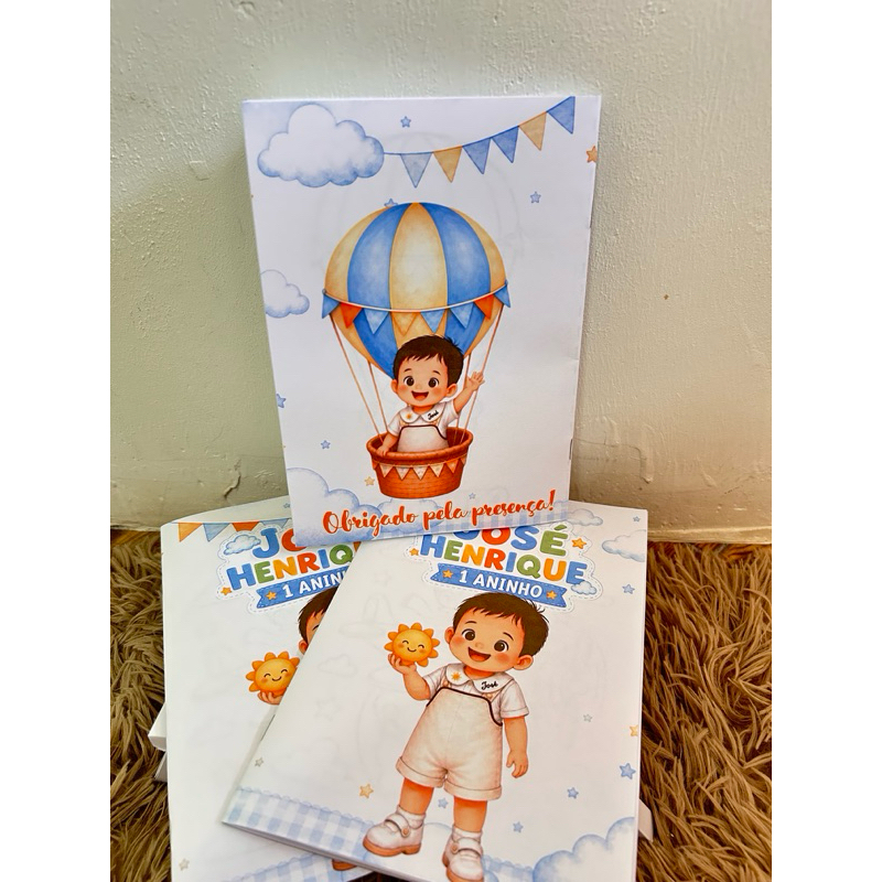 KIT LIVRO DE COLORIR *FAZEMOS QUALQUER TEMA* LEMBRANCINHA ANIVERSÁRIO INFANTIL PERSONALIZADOS KIT FESTA
