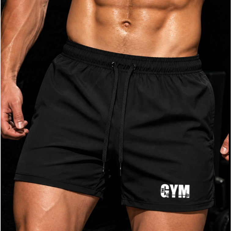 Short Academia Masculino  Fitness Esportivo Treino Corrida Musculação Confortável Maromba