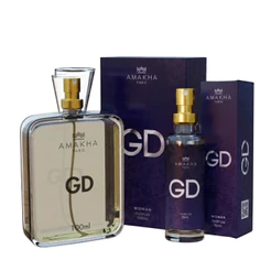 Kit Perfumada GD Woman: Perfumes 100ml + 15ml Amakha Paris | Floral Ambarado Marcante